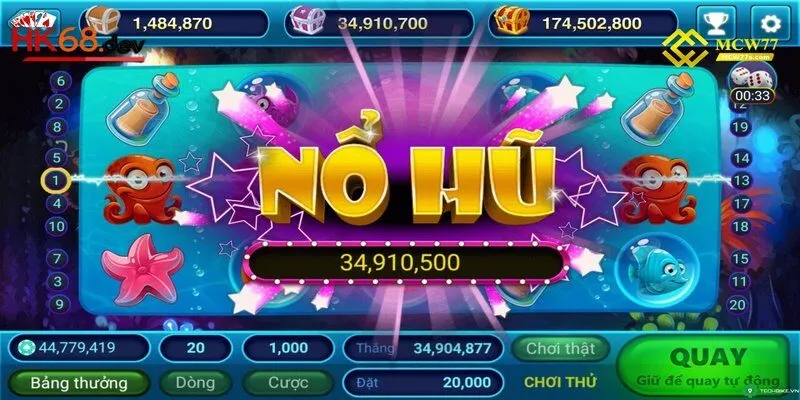 Bí kíp chơi nổ hũ sơ hở là thắng thưởng